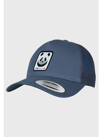 F4NT4STIC Trucker Cap Panda in marineblau