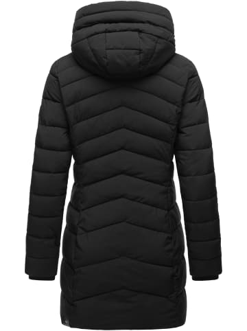 ragwear Wintermantel Teela in Black