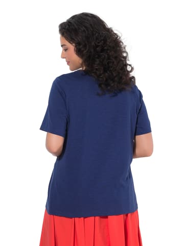 Ulla Popken Shirt in tintenblau