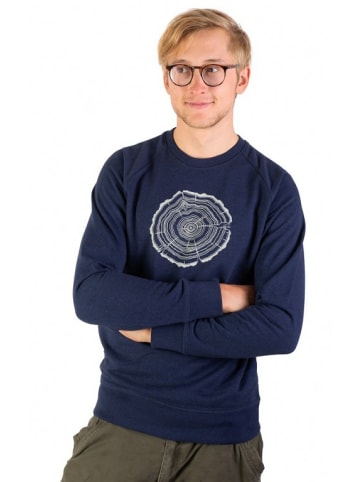 Life-Tree Sweatshirt für Herren in blau
