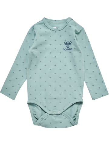 Hummel Druckknopf Strampler Hmlbeesy Jungen in BLUE SURF