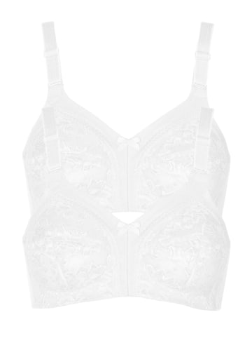 Lisca 2er Pack BH ohne Bügel in white