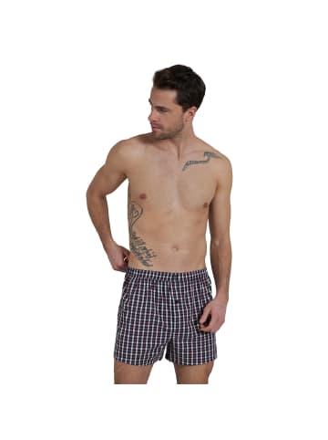 Bugatti Web-Boxershorts 2er Pack in Blau