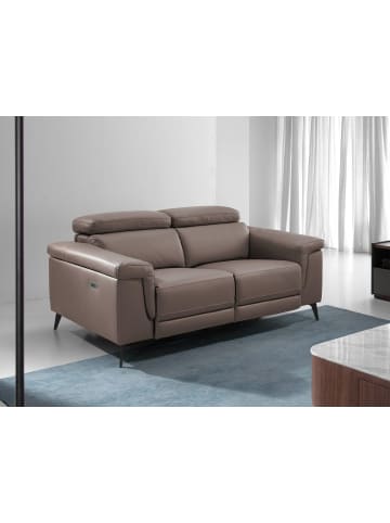Angel Cerdá Relax-Sofa 6106 in Nerz / Schwarz