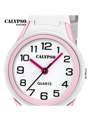 Calypso Analog-Armbanduhr Calypso Junior weiß klein (ca. 29mm)