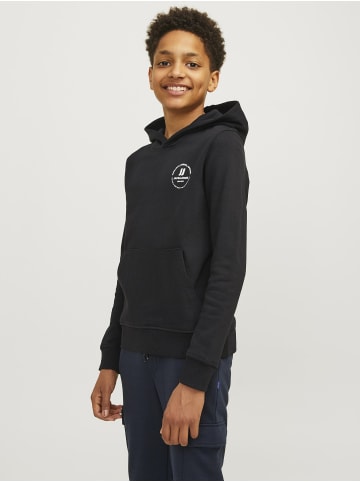 JACK & JONES Junior Kapuzenpullover in Black