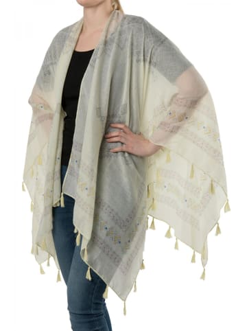 styleBREAKER Poncho in Gelb