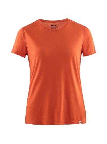 FJÄLLRÄVEN T-Shirt High Coast Lite in Dunkelorange