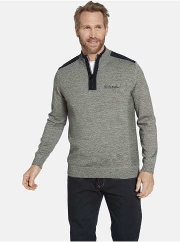 Jan Vanderstorm Pullover DAIN in grau melange