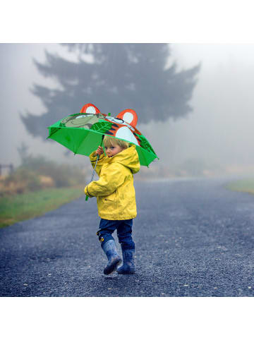 relaxdays Kinder-Regenschirm "Dschungel" in Grün