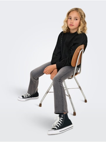 KIDS ONLY Jeans  KOGROYAL LIFE REG FLARED in dark grey denim