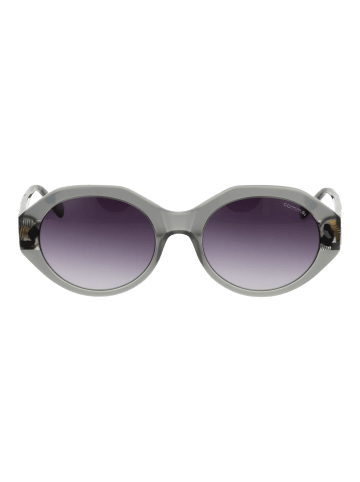 comma Frauen Sonnenbrille Oval Grau