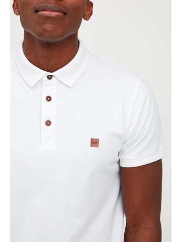 INDICODE Poloshirt in weiß