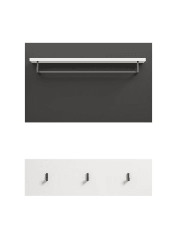 ebuy24 Weiß 80 x 27 cm