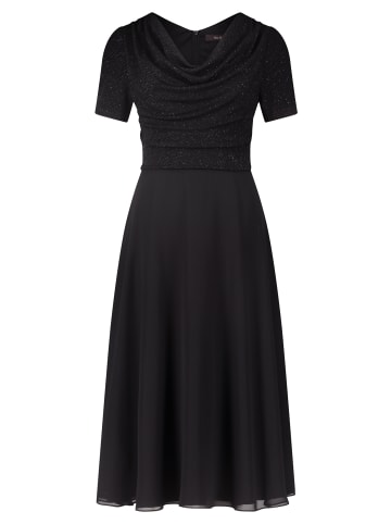 Vera Mont Cocktailkleid im Glitzer-Look in Patch Black/Black