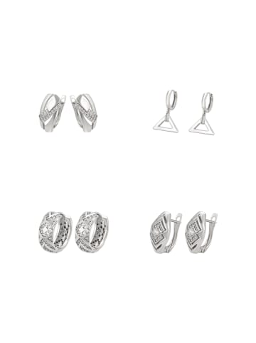 faina Women Jewelry Set in silver