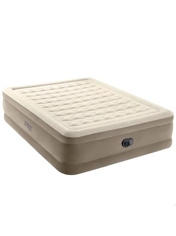 Intex Luftbett - DuraBeam UltraPlush Queen 152x203x46cm in braun