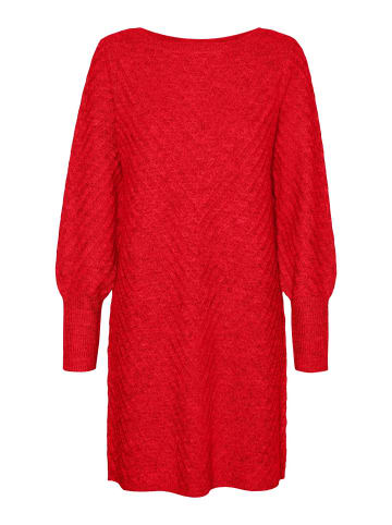 Vero Moda Strickkleid in Goji Berry