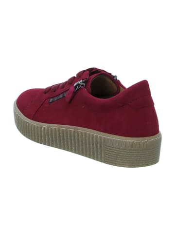 Gabor Komfort Schnürschuhe in Rot