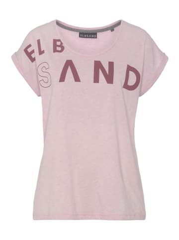 ELBSAND T-Shirt in rosa