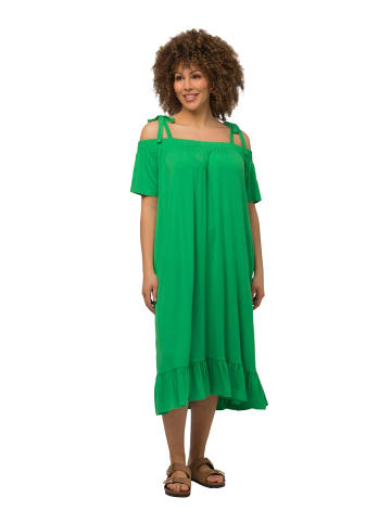 Ulla Popken Jerseykleid in grasgrün