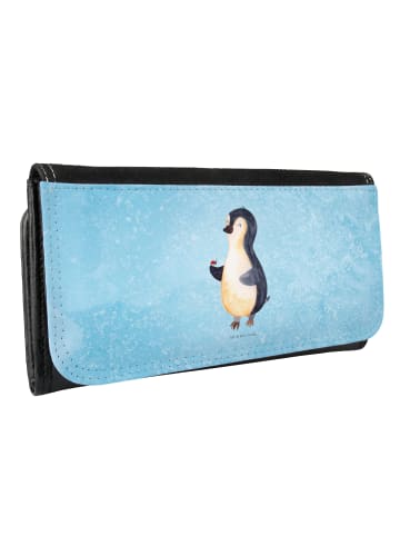 Mr. & Mrs. Panda Portemonnaie Pinguin Marienkäfer ohne Spruch in Eisblau