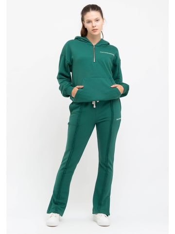 Tom Barron Freizeitanzug Casual Sweatshirt And Pant Set in grün