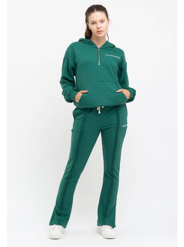 Tom Barron Freizeitanzug OVERSIZE SWEATSHIRT AND PANT SET in grün