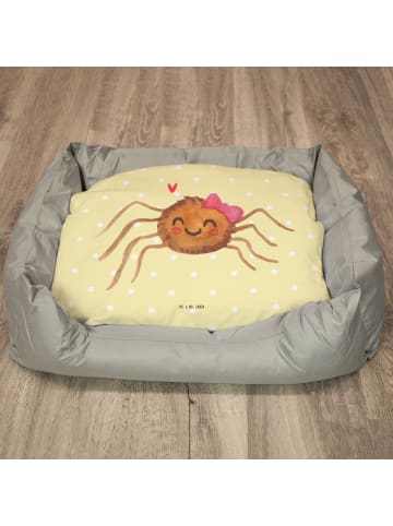 Mr. & Mrs. Panda Katzenbett Spinne Agathe Freude ohne Spruch in Gelb Pastell