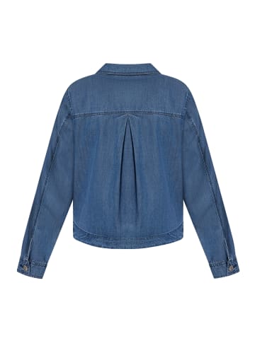CARTOON Jeansjacke mit aufgesetzten Taschen in Blau