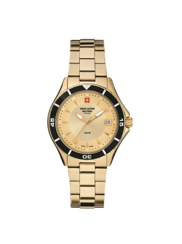 Swiss Military Quarzuhr 7740.1111SAM in Gold