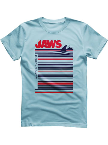 Jaws T-Shirt "Jaws Barcode T-Shirt" in Blau