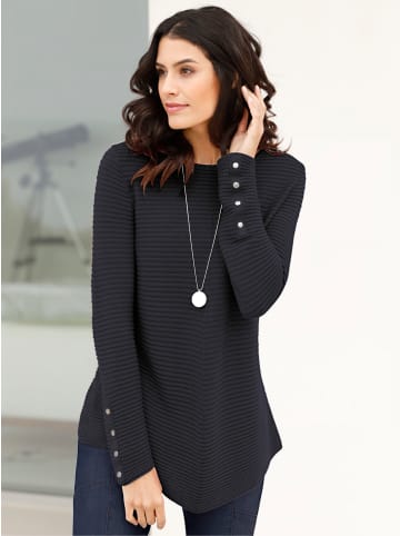 WITT WEIDEN Pullover in schwarz