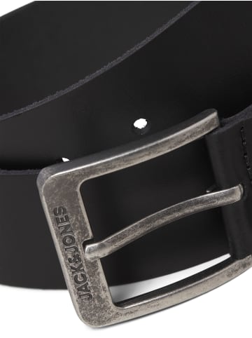 Jack & Jones Ledergürtel in Black