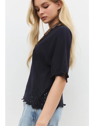NO MATTER WHAT Shirt in Dunkelblau