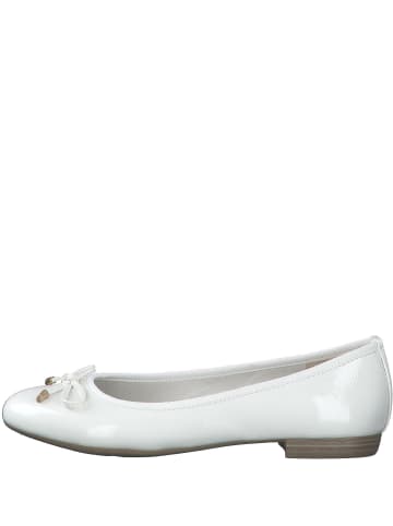 Marco Tozzi Ballerinas in weiss