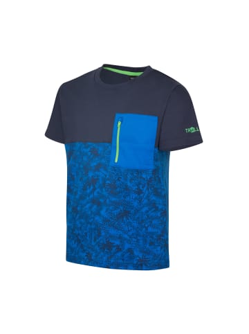 Trollkids Funktionsshirt Flakstad in glow blue