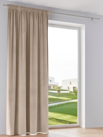 Heine Dekoschal in beige
