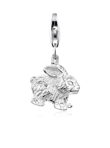 Nenalina Charm 925 Sterling Silber Hase in Silber