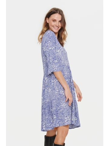 SAINT TROPEZ Kleid EdaSZ Casual fit in Velvet Morning Animal Stroke