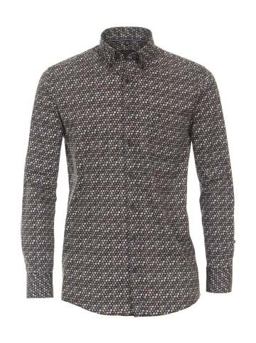 CASAMODA Langarm FreizeitHemd für Herren in braun