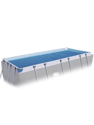 WEHNCKE Solarcover für Stahlrahmenpool für Pool 549x 274cm in Blau ab 18 Jahre