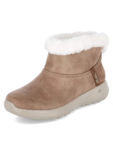 Skechers Schlupfstiefel in beige