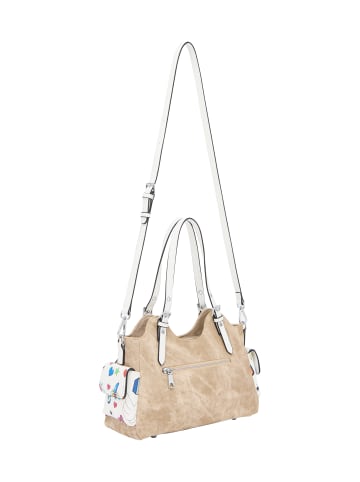 myMo Handbag Handbag in Beige White