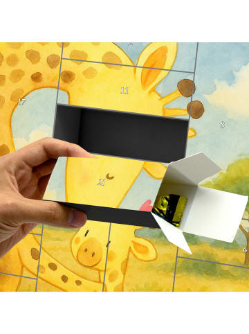Mr. & Mrs. Panda Befüllbarer Adventskalender Giraffe Kind Design... in Weiß