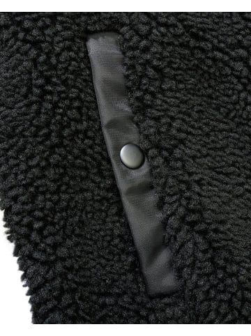 Brandit Fleecejacke/Fleecepullover "MA1 Sherpa Jacket" in Schwarz