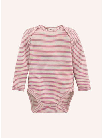 Hessnatur Body Langarm in pfingstrose