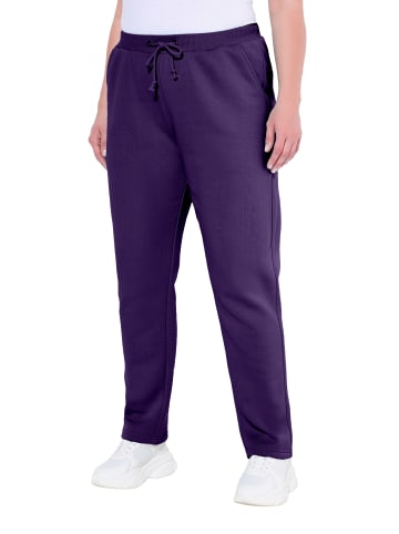Ulla Popken Jogginghose in tiefes violett