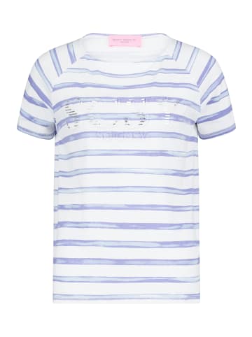 Betty Barclay Casual-Shirt mit Ringel in Weiß/Blau