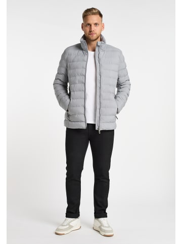 MO Herren Wattierte Winterjacke in Grau